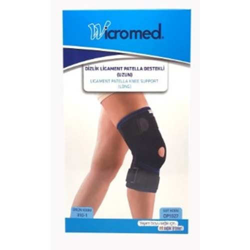 WİCROMED DİZLİK LİGAMENT PATELLA DESTEKLİ ÖRGÜ S