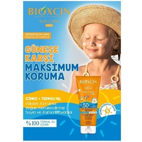 BİOXCİN GÜNEŞ KREMİ SUN CARE SPF50+ ÇOK YÜKSEK KORUMALI KİDS 200 ML ( ÇOCUK )