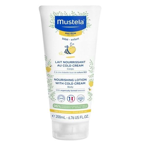 MUSTELA BODY LATİON WİTH COLD CREAM NUTRİ PROTECTİVE KORUYUCU VÜCUT KREMİ 200 ML