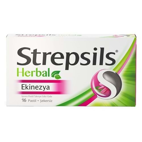 STREPSİLS HERBAL EKİNEZYA 16 PASTİL