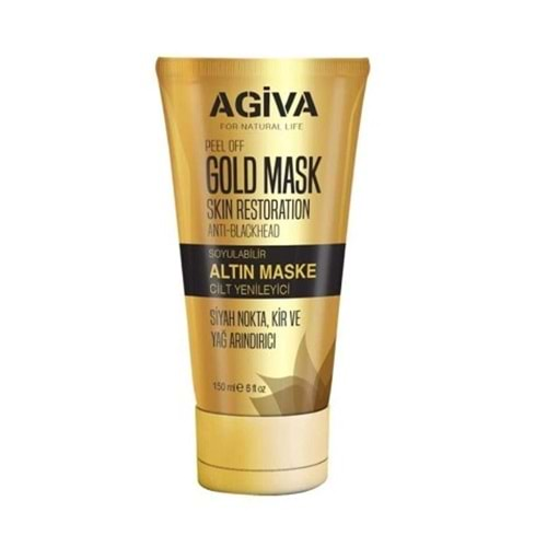 AGİVA SOYULABİLİR GOLD MASKE