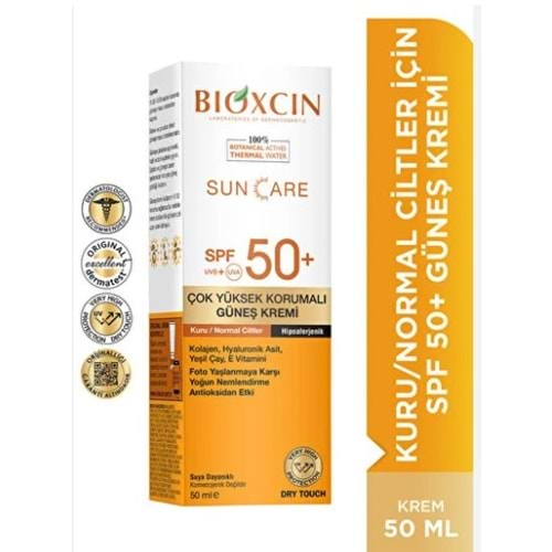 BİOXCİN GÜNEŞ KREMİ SUN CARE SPF50+ ACNIUM ÇOK YÜKSEK KORUMALI ( AKNEYE EĞİMLİ CİLTLER İÇİN ) 150 ML