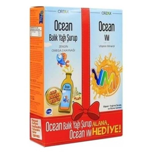 OCEAN ŞURUP PORTAKAL (OCEAN VM HEDİYELİ)