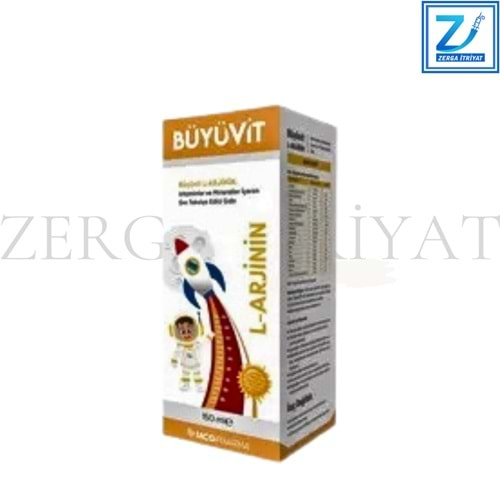 BÜYÜVİT MULTİVİTAMİN L-ARGİNİNE 150 ML ŞURUP