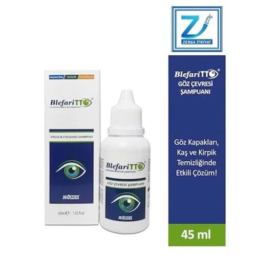 TTO BLEPHARİTTO GÖZ ÇEVRESİ ŞAMPUANI 65 ML