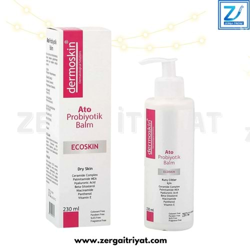 DERMOSKİN ATO PROBİYOTİK BALM 230 ML NEMLENDİRİCİ