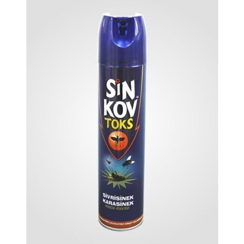 SİNKOV TOKS SİVRİSİNEK VE KARASİNEK ÖLDÜRÜCÜ AEROSOL SPREY 300 ML