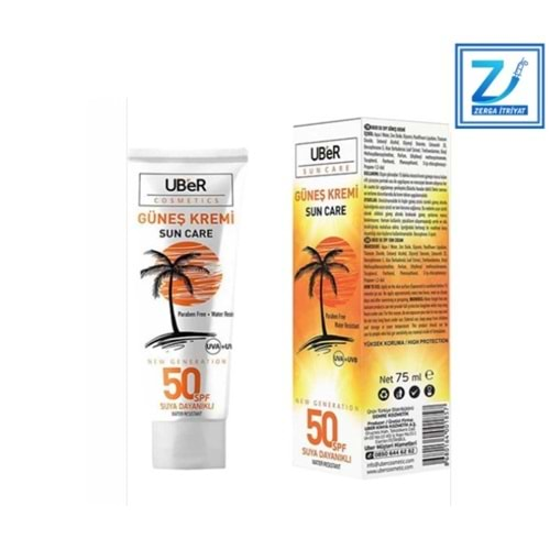 UBER GÜNEŞ KREMİ 50+ 75 ML