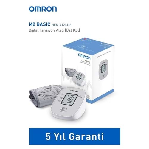 OMRON M2 BASİC HEM-7121J-E KOLDAN ÖLÇER TANSİYON ALETİ