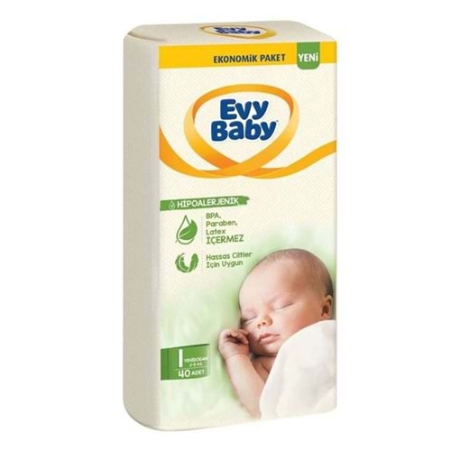 EVY BABY ÇOCUK BEZİ NO:1 40 LI