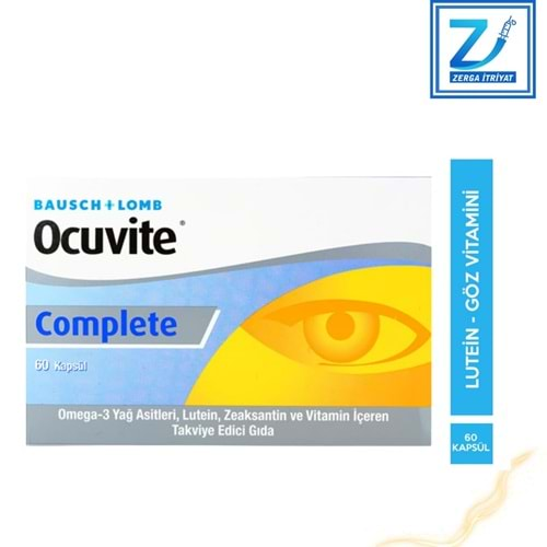 OCUVİTE COMPLETE 60 KAPSÜL