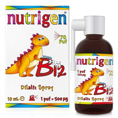 NUTRİGEN B12 DİLALTI SPREYİ 10 ML