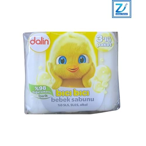 DALİN BEBEK SABUNU 3 LÜ PAKET