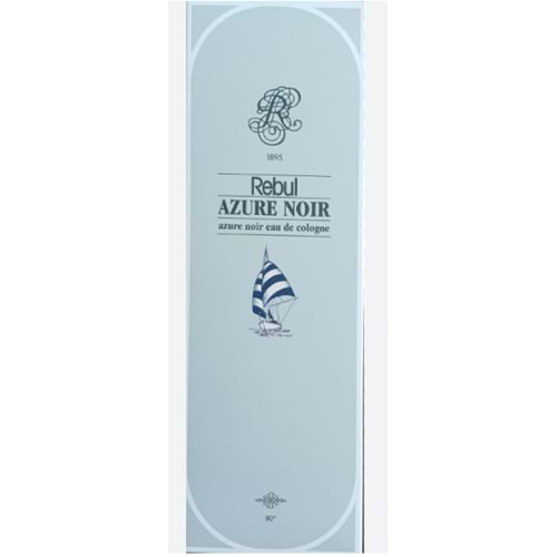 REBUL KOLONYA AZURE NOİR 250 ML ( CAM ŞİŞE )