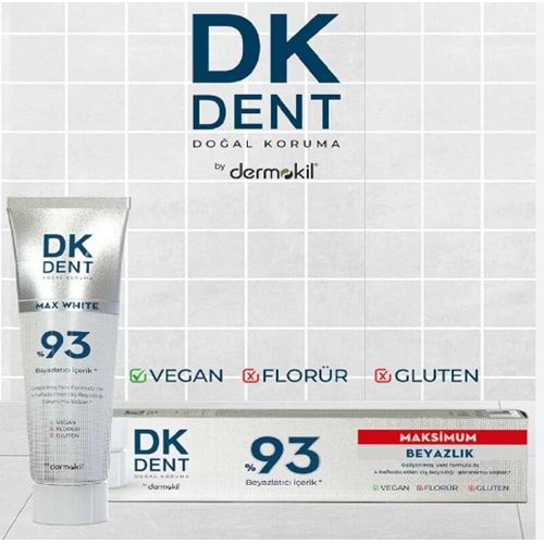 DK DENT MACUN MAXSİMUM BEYAZLIK 75 ML