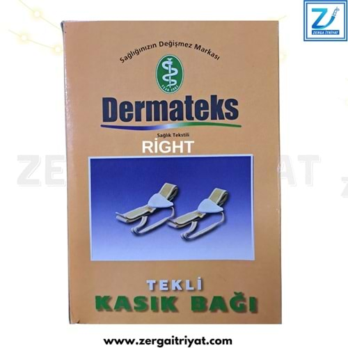 DERMATEKS TEKLİ KASIK (FITIK) BAĞI SAĞ (RİGHT)