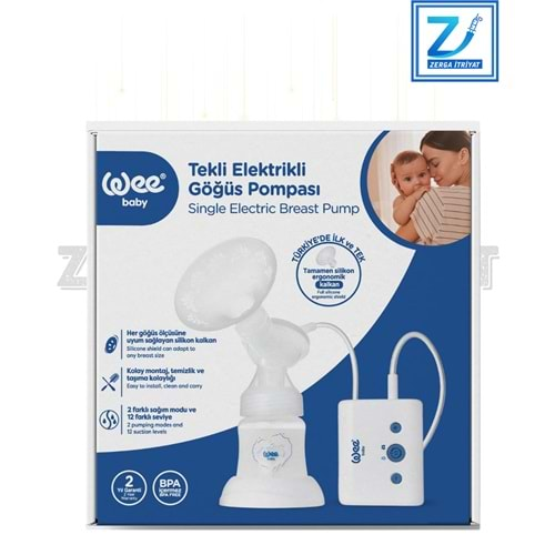 WEE BABY TEKLİ ELEKTRİKLİ GÖGÜS POMPASI