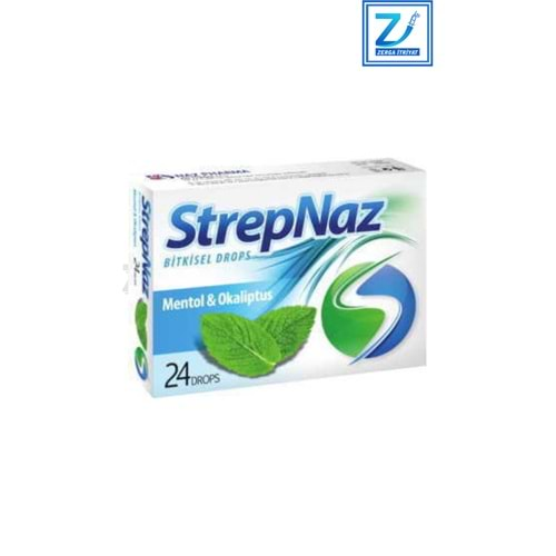 STREPNAZ BİTKİSEL PASTİL NANE&MENTOL