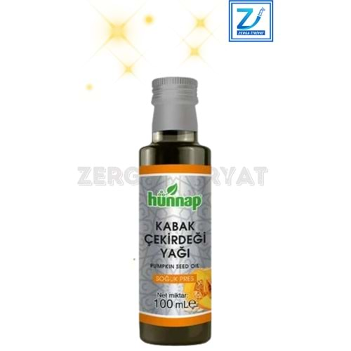 HÜNNAP KABAK ÇEKİRDEĞİ YAĞI 100 ML