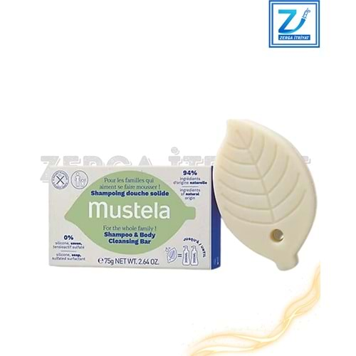 MUSTELA ŞAMPUAN VE VÜCUT TEMİZLEME BARI 75 GR