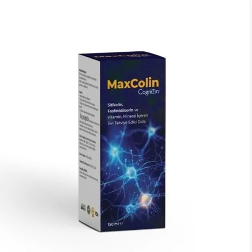 MAXCOLİN 150 ML DİKKAT DAĞINIKLIĞI VE UNUTKANLIK İÇİN