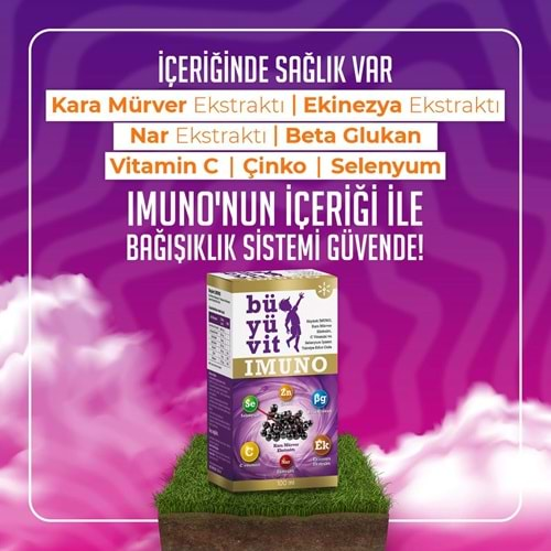 BÜYÜVİT İMUNO 100 ML ŞURUP