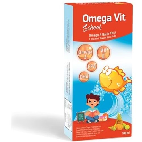 OMEGA VİT OMEGA 3 BALIK YAĞI 100 ML