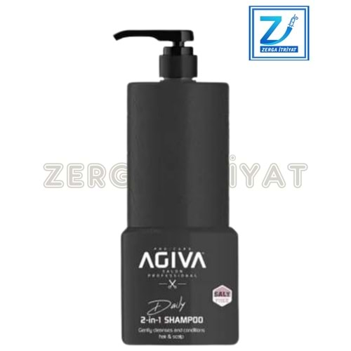 AGİVA 2 Sİ 1 ARADA GÜNLÜK ŞAMPUAN 800 ML