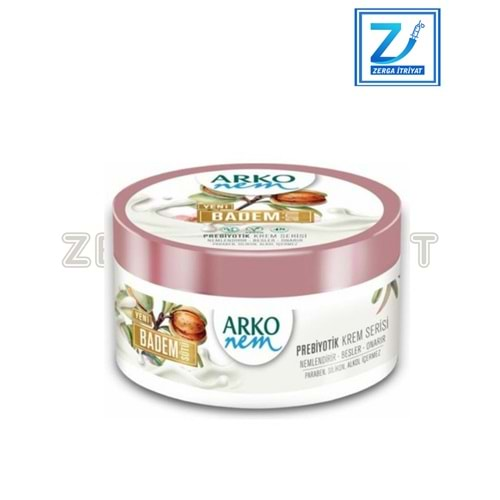 ARKO NEM PREBİYOTİK BADEM SÜTÜ 250 ML( NEMLENDİRİCİ EL VE VÜCUT KREMİ )