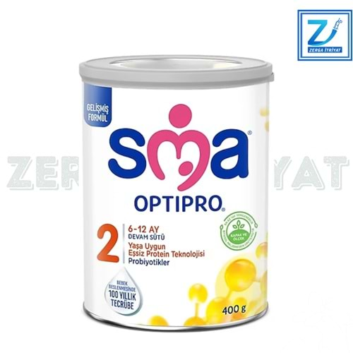 SMA MAMA OPTİPRO 6-12 AY ARASI BEBEK DEVAM SÜTÜ 400 GR NO:2