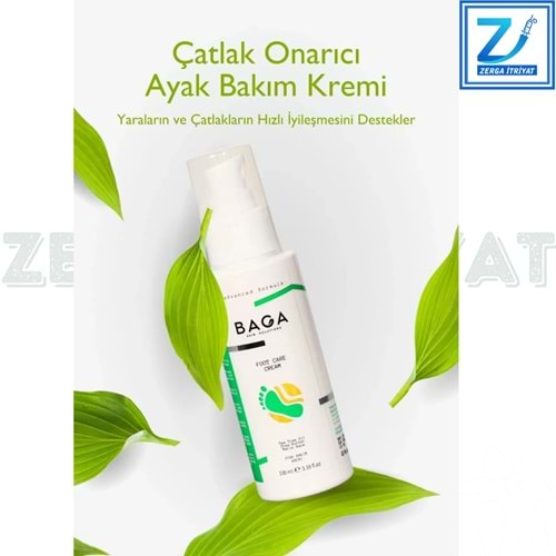 BAGA AYAK BAKIM ÇATLAK KREMİ 100 ML