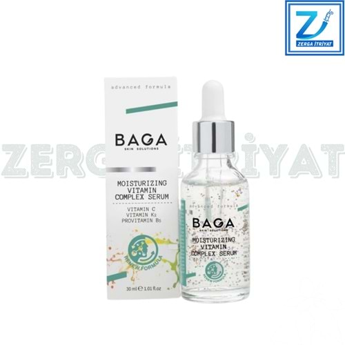 BAGA NEMLENDİRİCİ VİTAMİN C KOMPLEX SERUM 30 ML