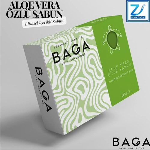 BAGA ALOE VERA ÖZLÜ SABUN 125 GR