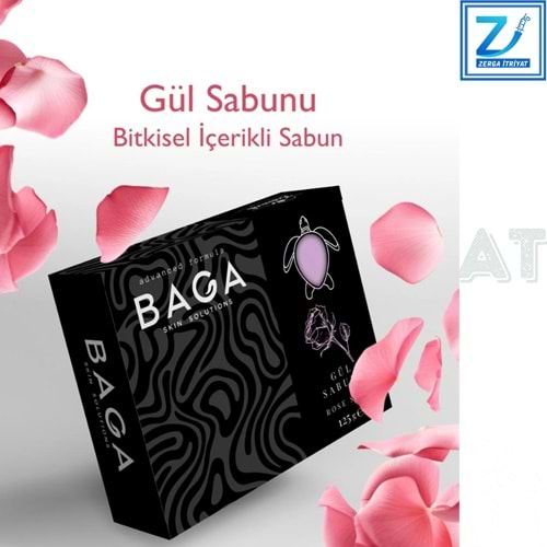 BAGA GÜL ÖZLÜ SABUN 125 GR