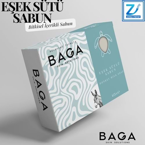 BAGA EŞEK SÜTLÜ SABUN 125 GR