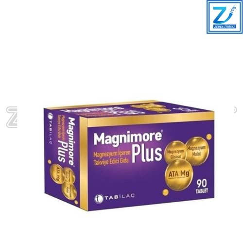 MAGNİMORE PLUS 90 TABLET (MAGNEZYUM MALAT)