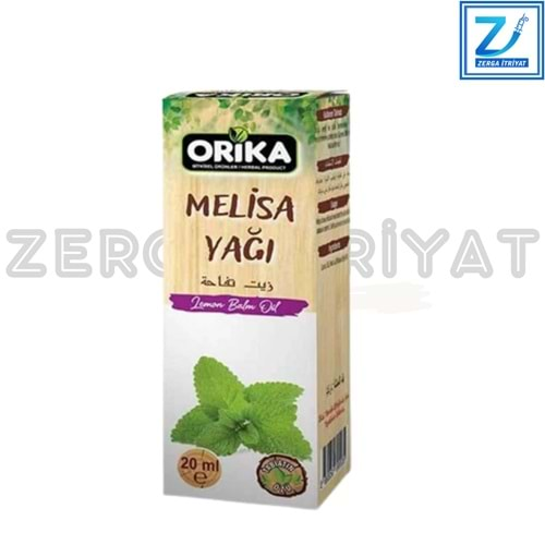 ORİKA MELİSA YAĞI 20 ML