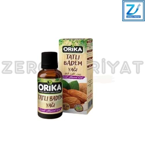 ORİKA TATLI BADEM YAĞI 20 ML