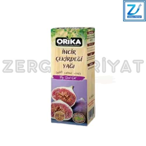 ORİKA İNCİR ÇEKİRDEĞİ YAĞI 20 ML