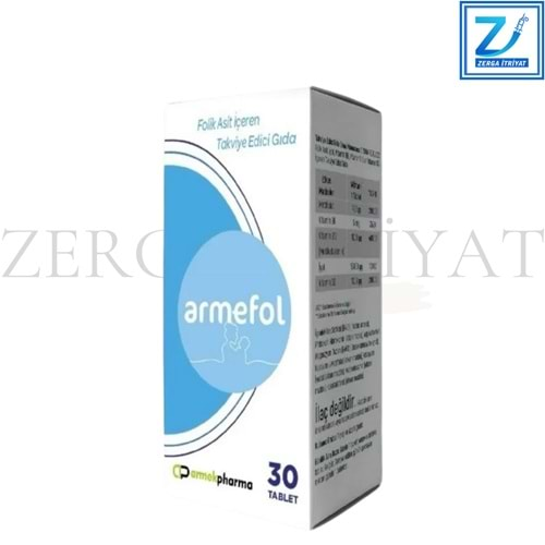 ARMEFOL FOLİK ASİT 30 TABLET