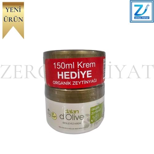 DALAN ZEYTİNYAĞLI NEMLENDİRİCİ KREM 250 ML * 150 ML HEDİYELİ