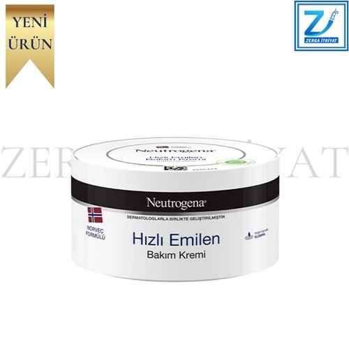 NEUTROGENA HIZLI EMİLEN NEMLENDİRİCİ BAKIM KREMİ 300 ML