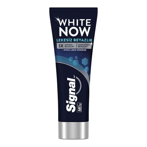 SİGNAL DİŞ MACUNU WHİTE NOW LEKESİZ BEYAZLIK 75 ML