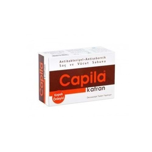 CAPİLA SABUN KATRANLI 90 GR