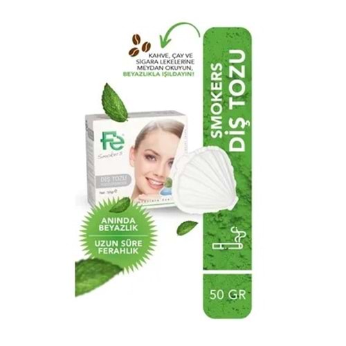FE DİŞ TOZU SMOKERS NANELİ 50 GR