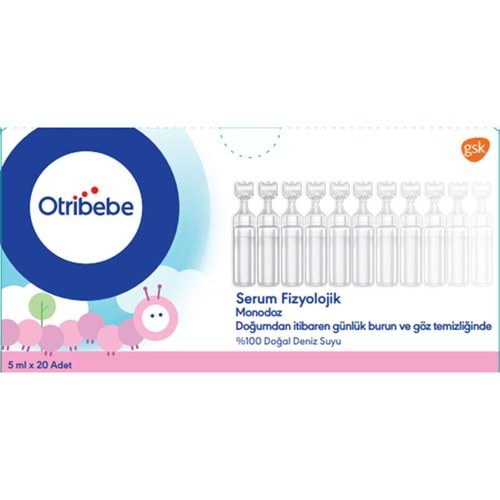 OTRİBEBE MONODOZ SERUM FİZYOLİK 5 ML X 20 FLAKON