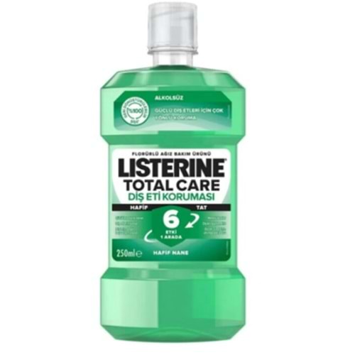 LİSTERINE TOTAL CARE DİŞ ETİ KORUMASI AGIZ BAKIM SUYU 250 ML