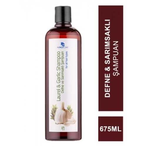HUNCA CARE DEFNE VE SARIMSAKLI ŞAMPUAN 675 ML