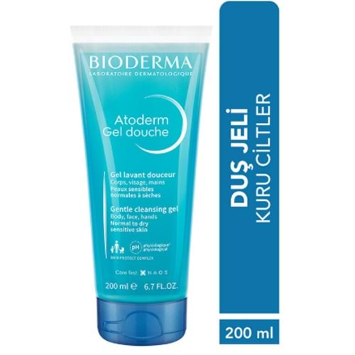 BİODERMA ATODERM SHOWER GEL 200 ML ( KURU VE HASSAS CİLTLER İÇİN TEMİZLEYİCİ JEL )