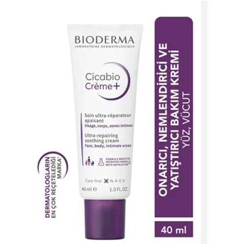 BİODERMA CİCABİO ARNİCA+ 40 ML ( ONARICI BAKIM KREMİ )